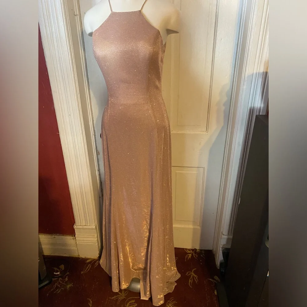 ED YOUNG | Dresses | Stunning Prom Dress By Ed Young Nude Pink Size M  Length 56 | Poshmark